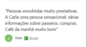 Avaliações